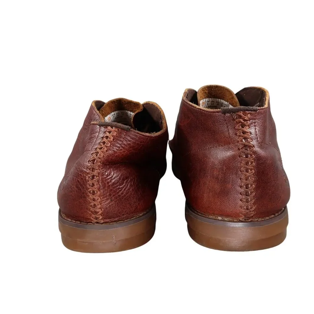 Timberland Shoes Mens 9 Yorkdale Chukka Leather Lace Up Streetwear Classic Brown